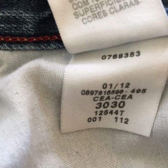 Hilfiger Brand Denim Blue Jeans Men’s 30x30 - Picture 8 of 8